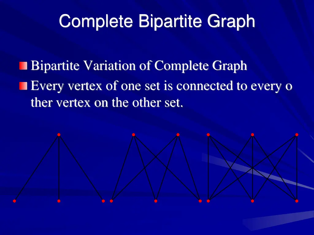 complete bipartite graph