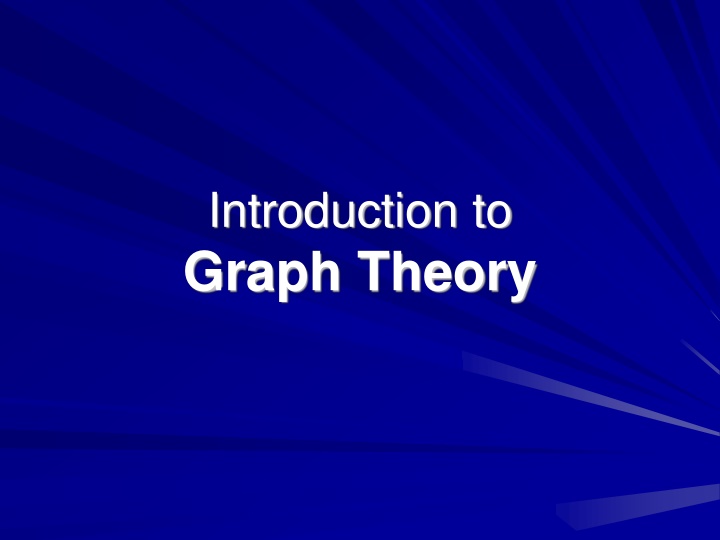 introduction to graph theory