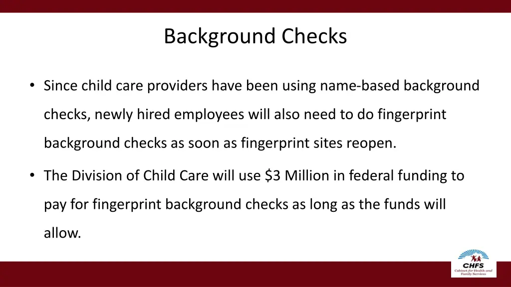 background checks