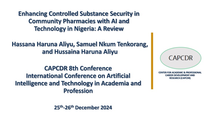 enhancing controlled substance security