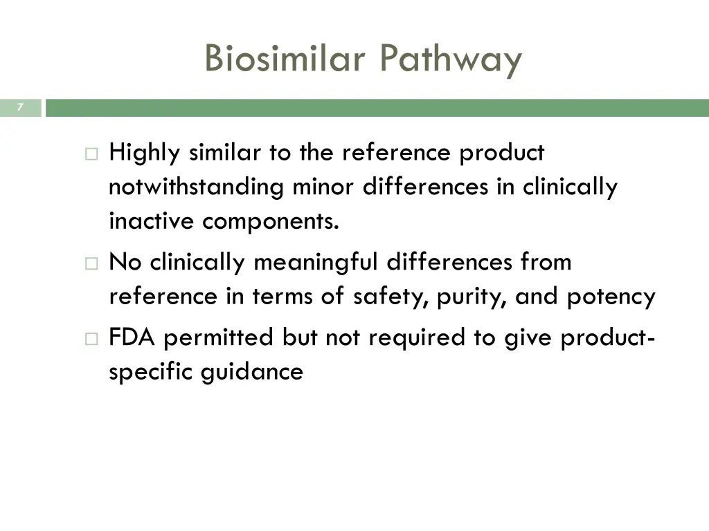 biosimilar pathway