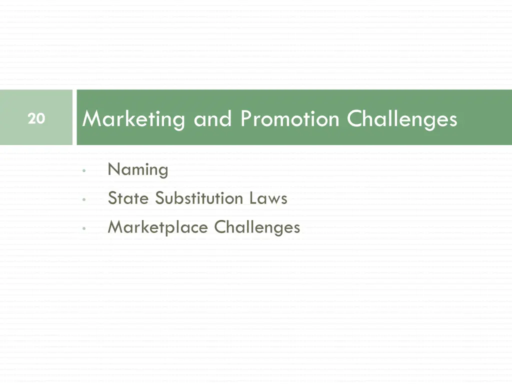 marketing and promotion challenges