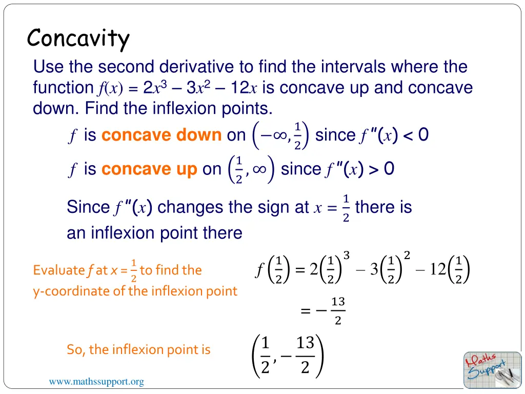 concavity 1
