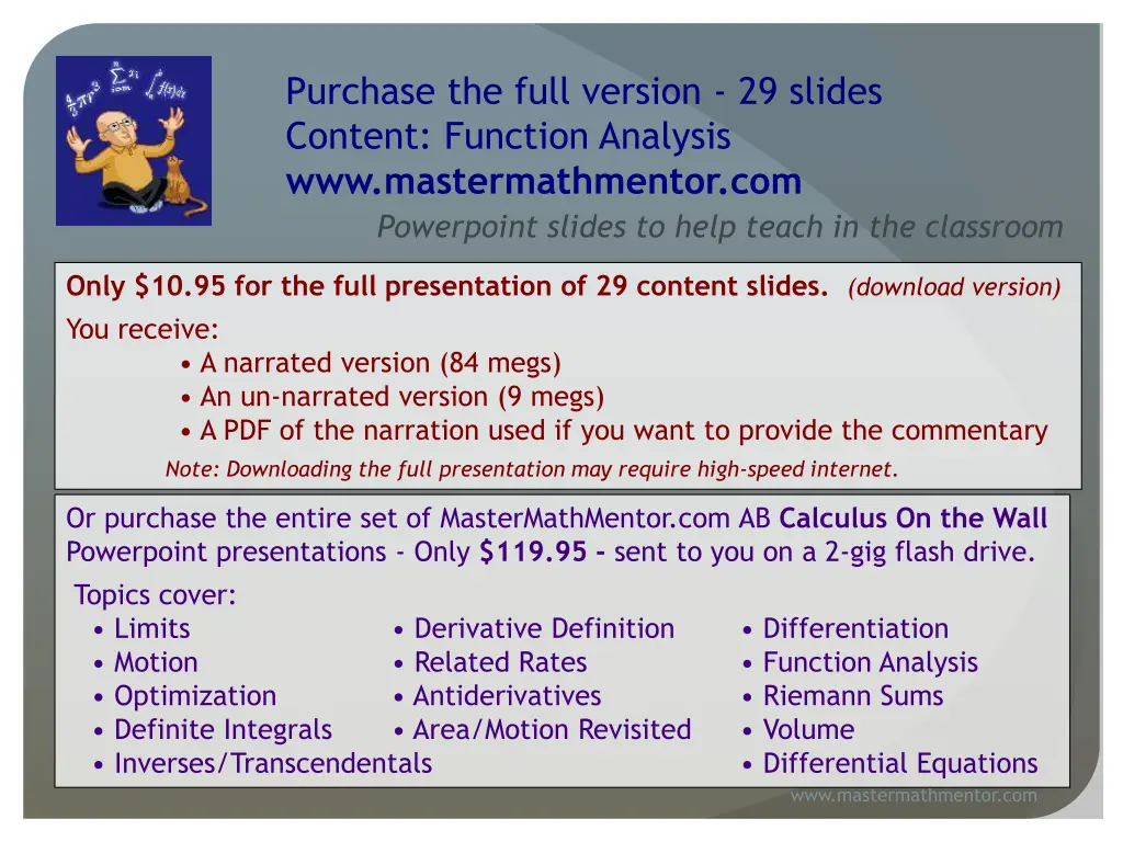 purchase the full version 29 slides content