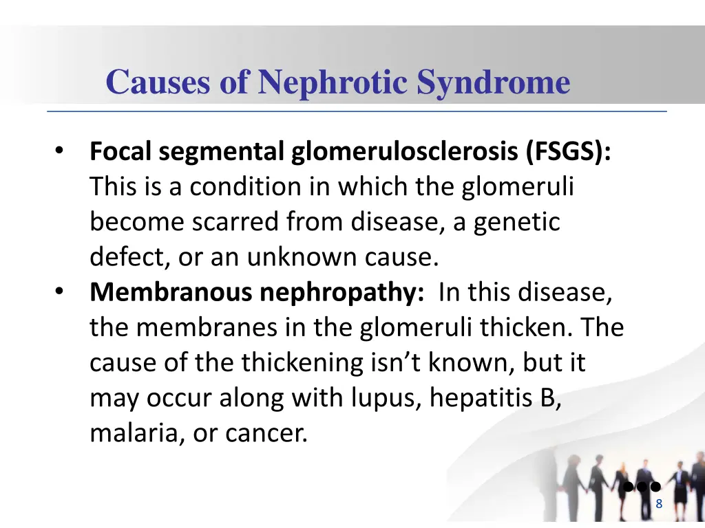 causes of nephrotic syndrome 2