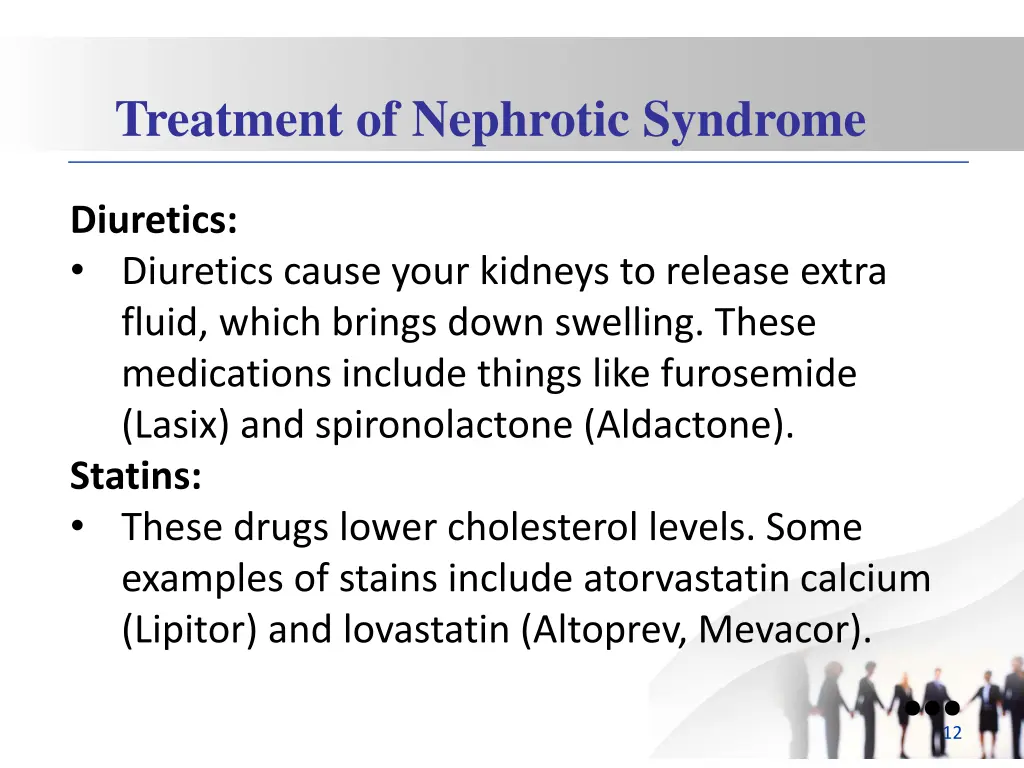 treatment of nephrotic syndrome 1