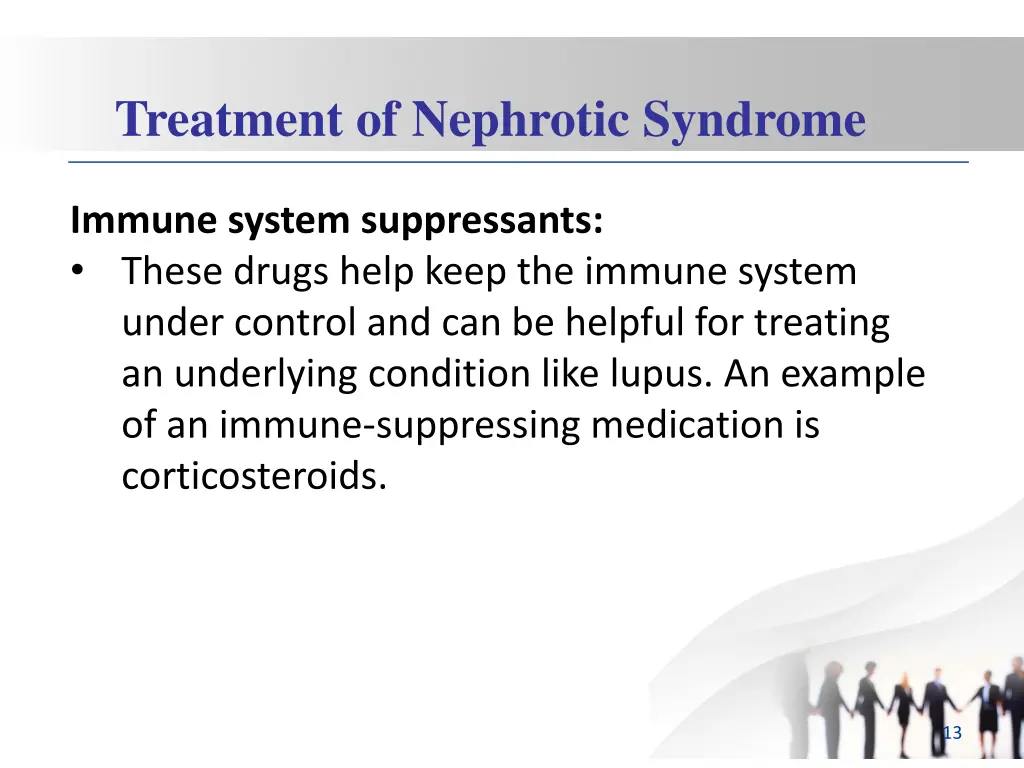 treatment of nephrotic syndrome 2