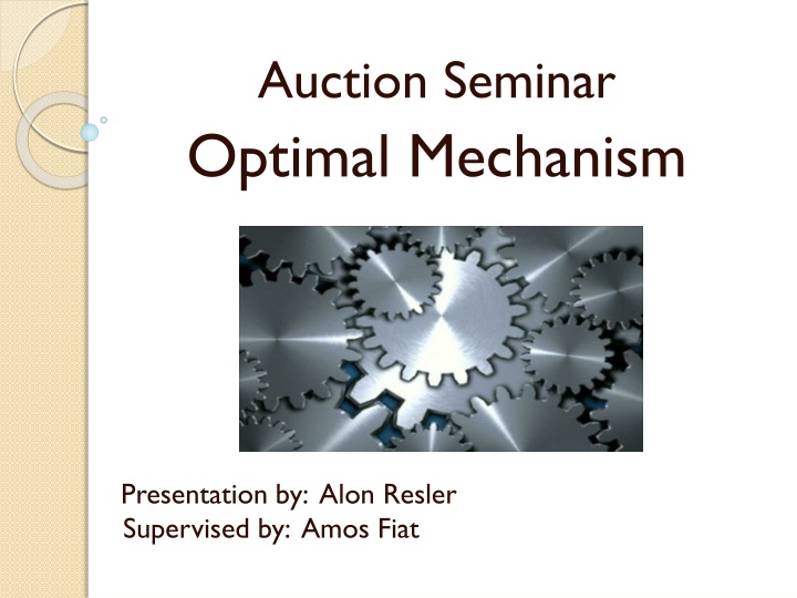 auction seminar optimal mechanism