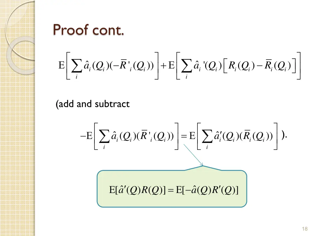 proof cont