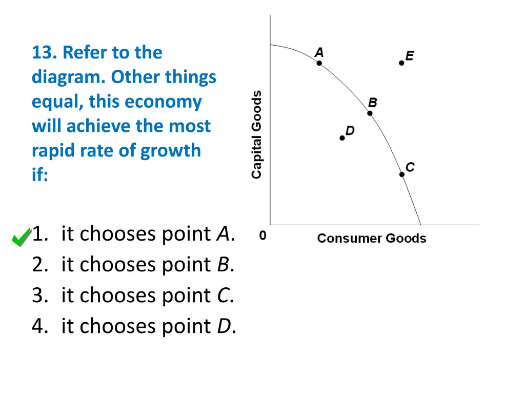 13 refer to the diagram other things equal this 1