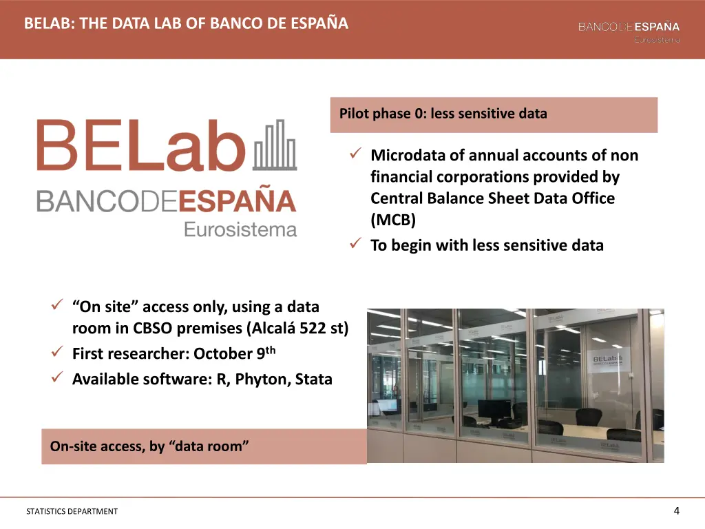 belab the data lab of banco de espa a 1