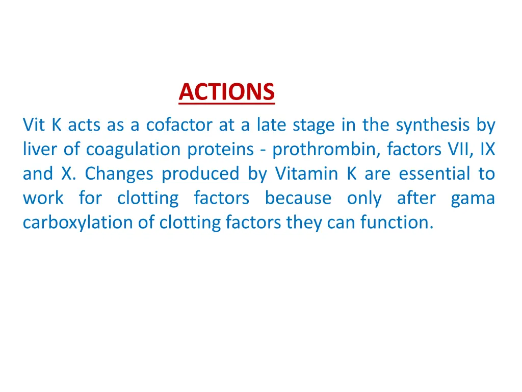 actions