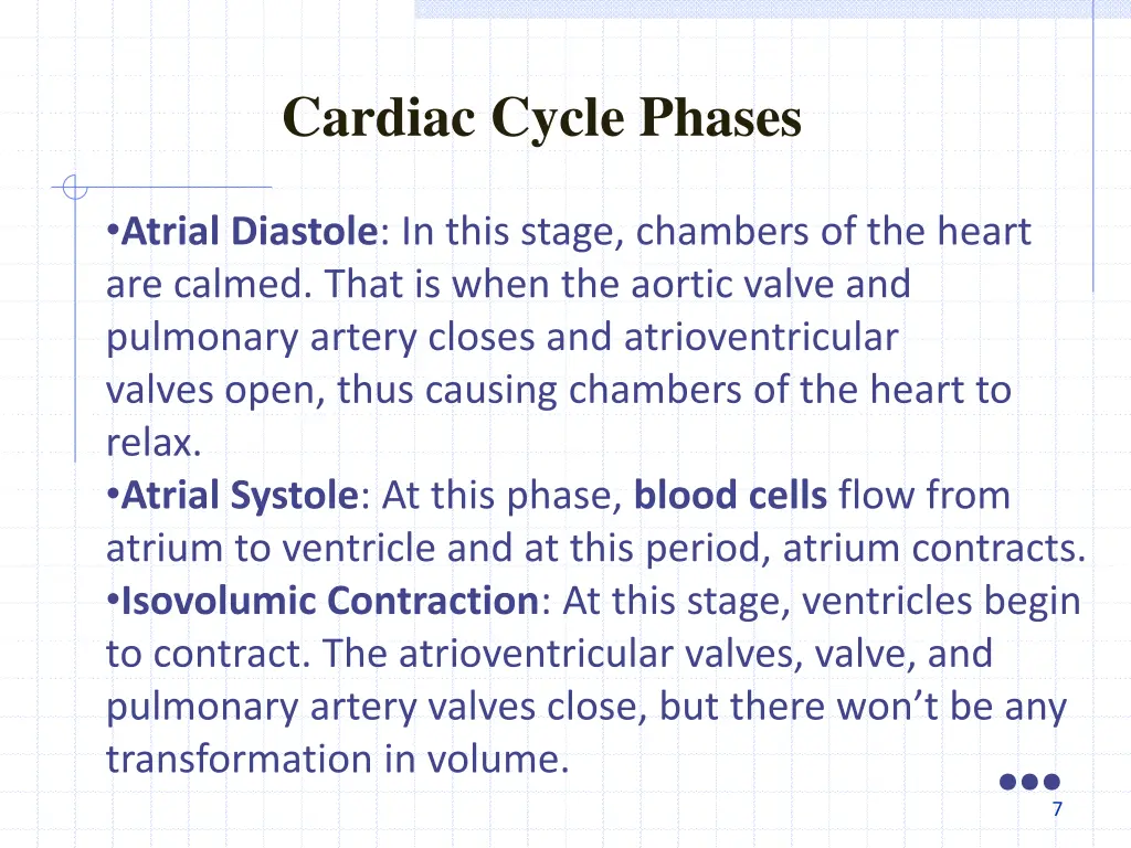 cardiac cycle phases