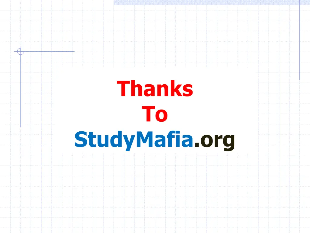 thanks to