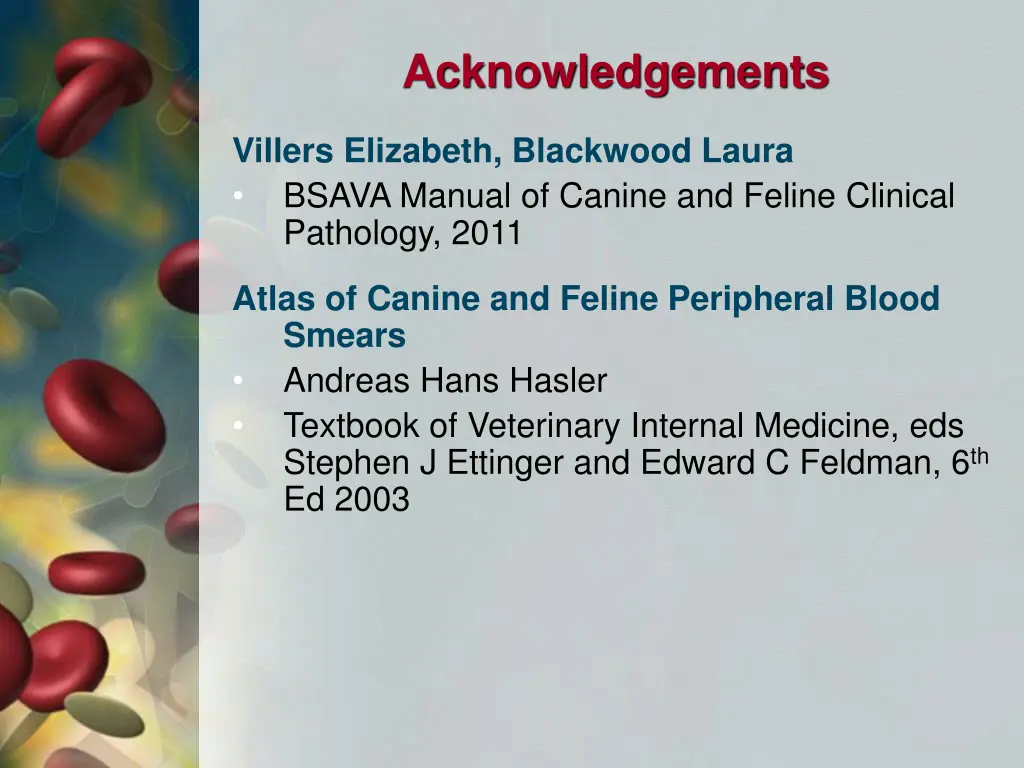 acknowledgements