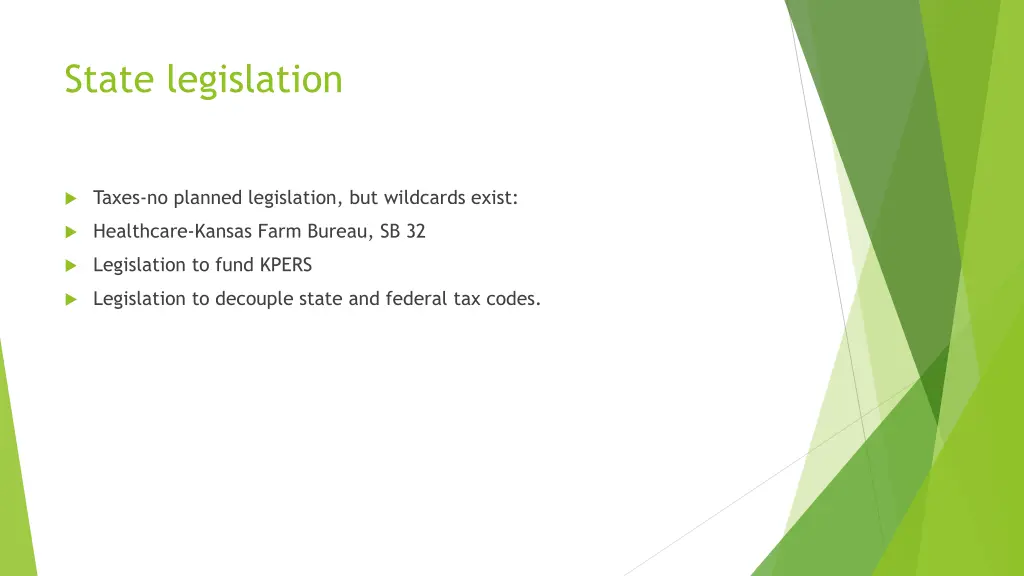 state legislation