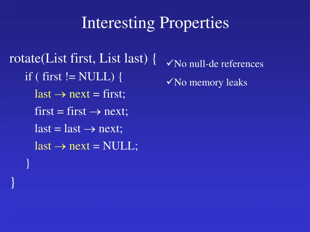interesting properties 1