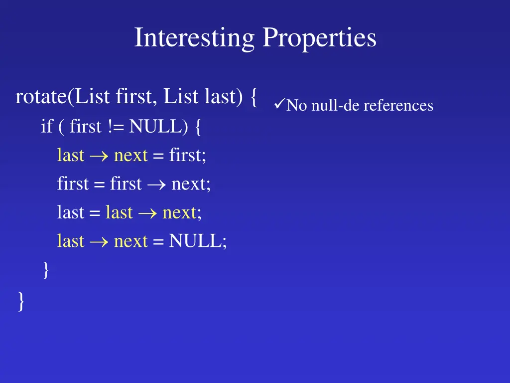 interesting properties