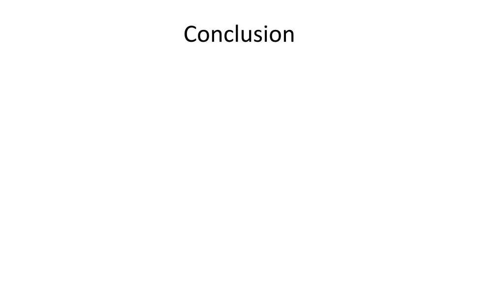 conclusion