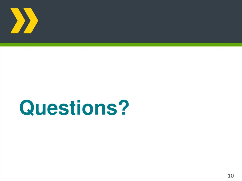 questions