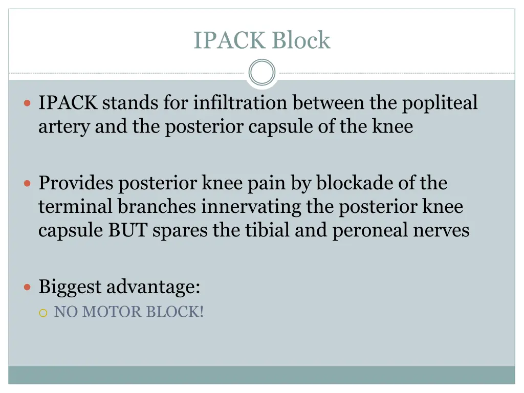 ipack block