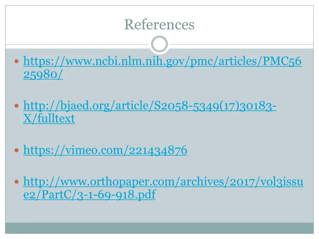 references