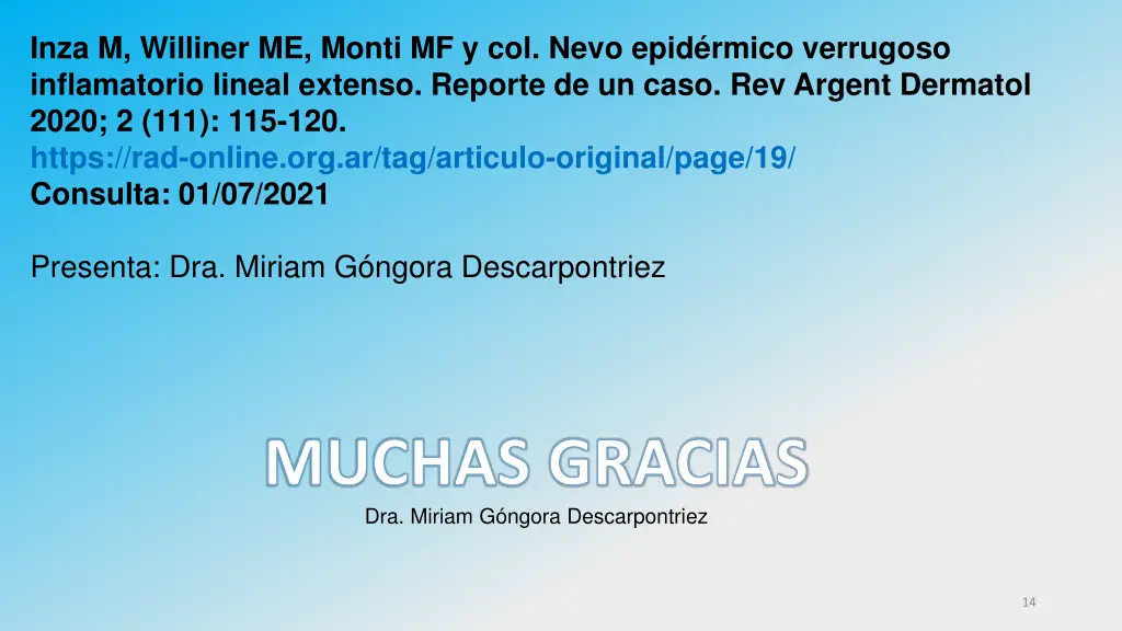 inza m williner me monti mf y col nevo epid rmico