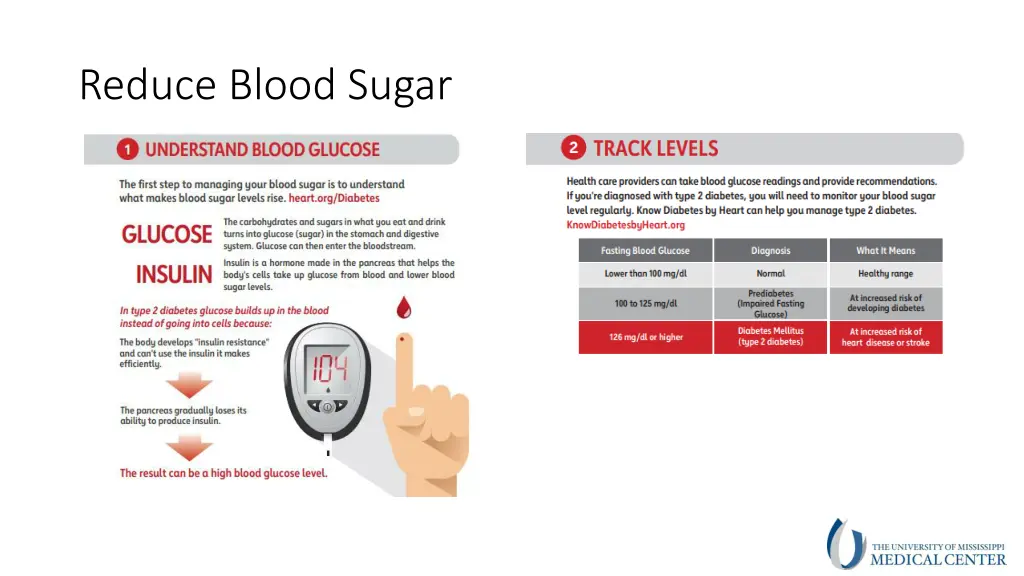 reduce blood sugar