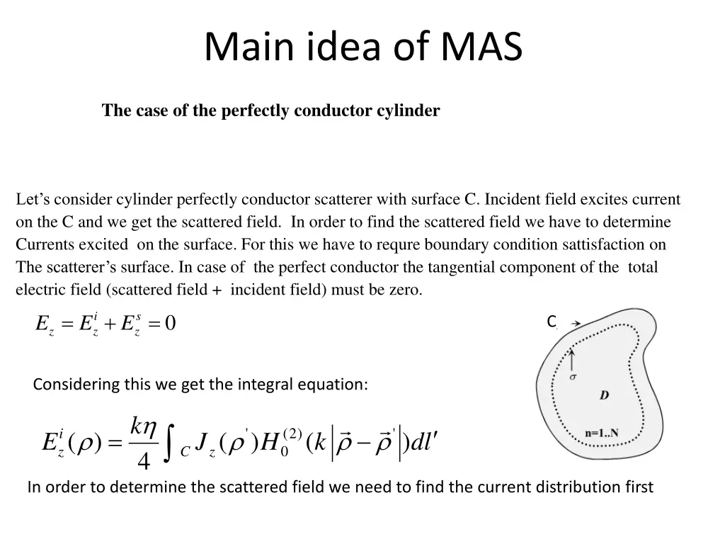main idea of mas