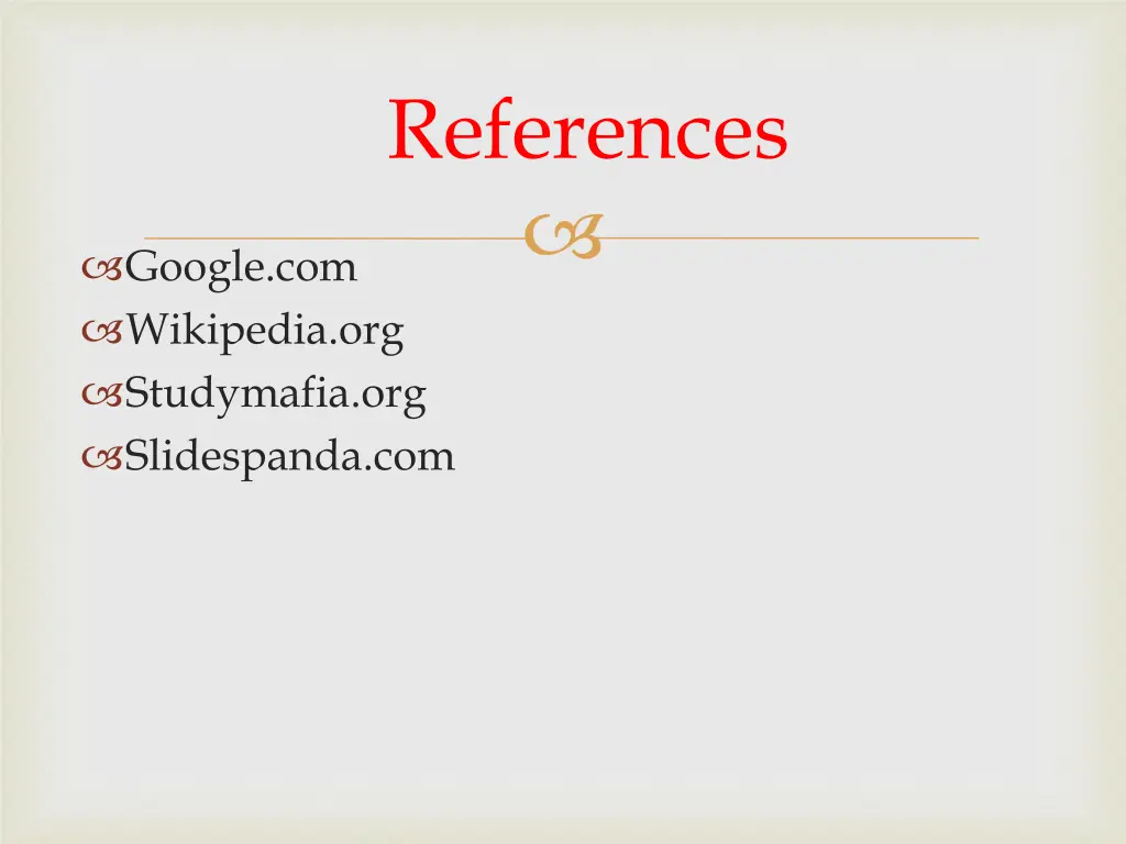 references