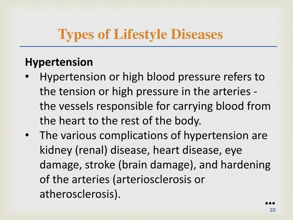 types of lifestyle diseases 4
