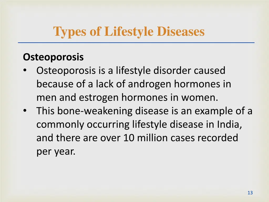 types of lifestyle diseases 7