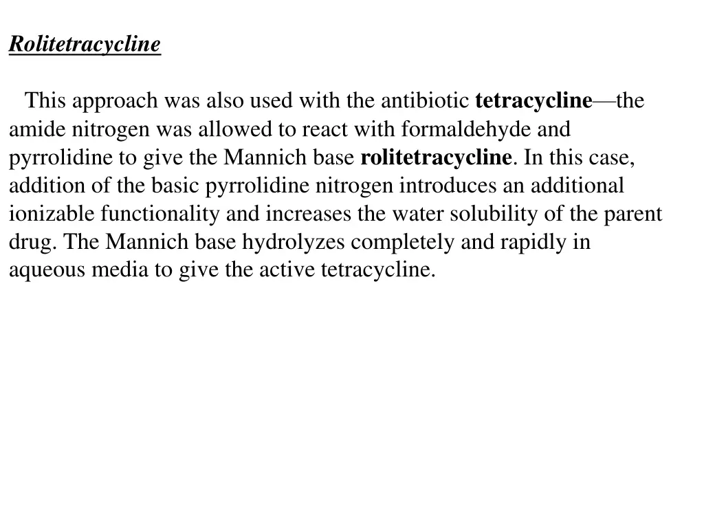 rolitetracycline