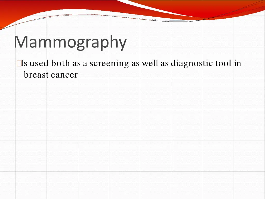 mammography