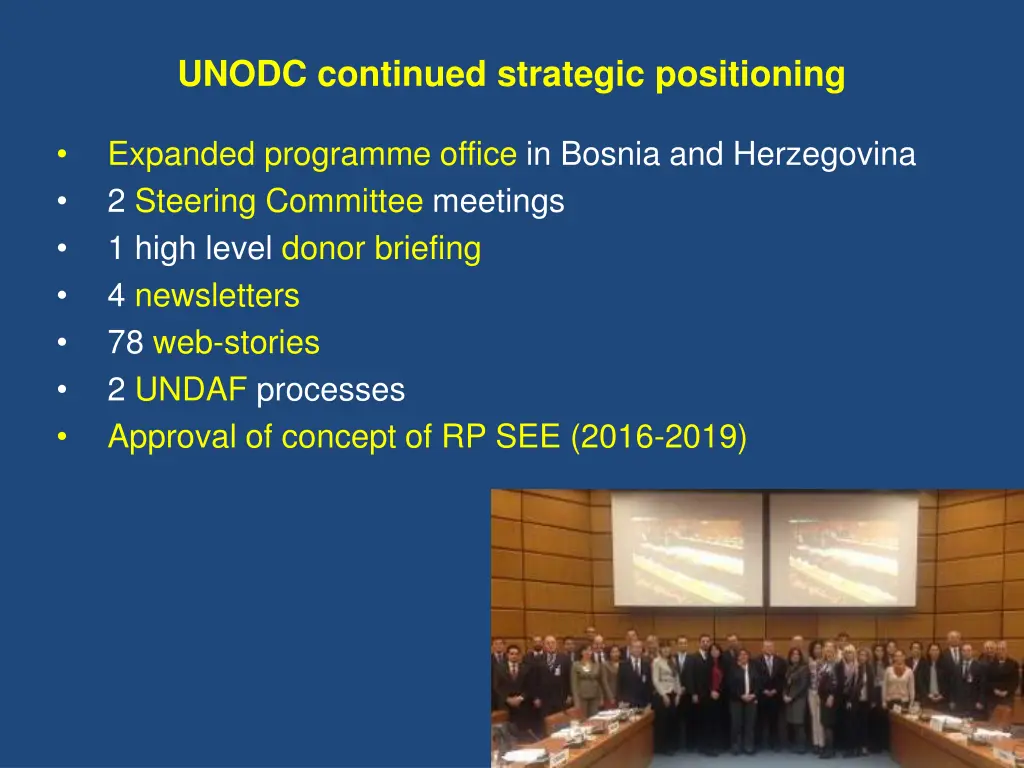 unodc continued strategic positioning