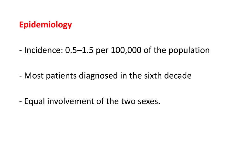 epidemiology 2