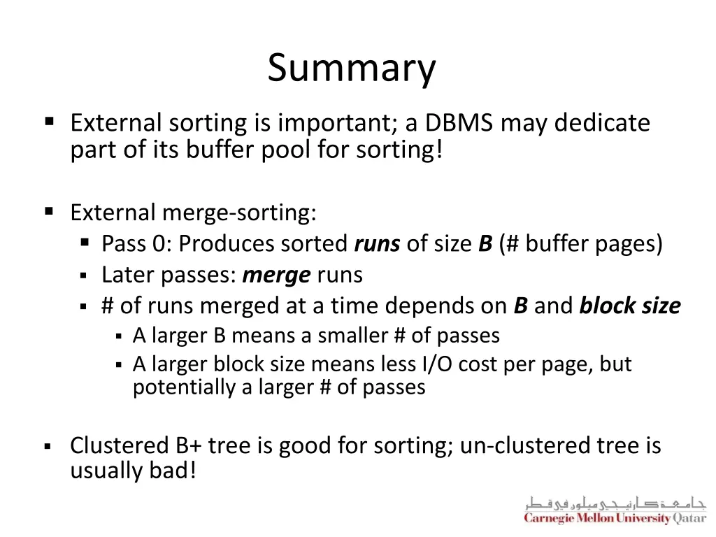 summary