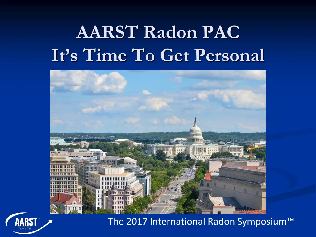 aarst radon pac it s time to get personal 1