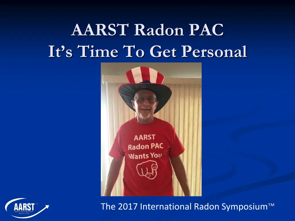 aarst radon pac it s time to get personal 3