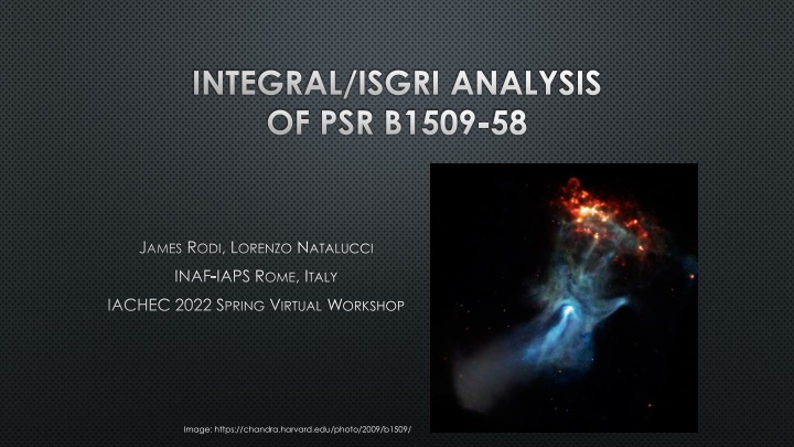 integral isgri analysis of psr b1509 58