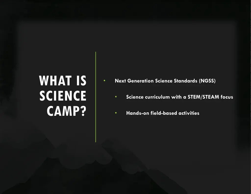what is science camp