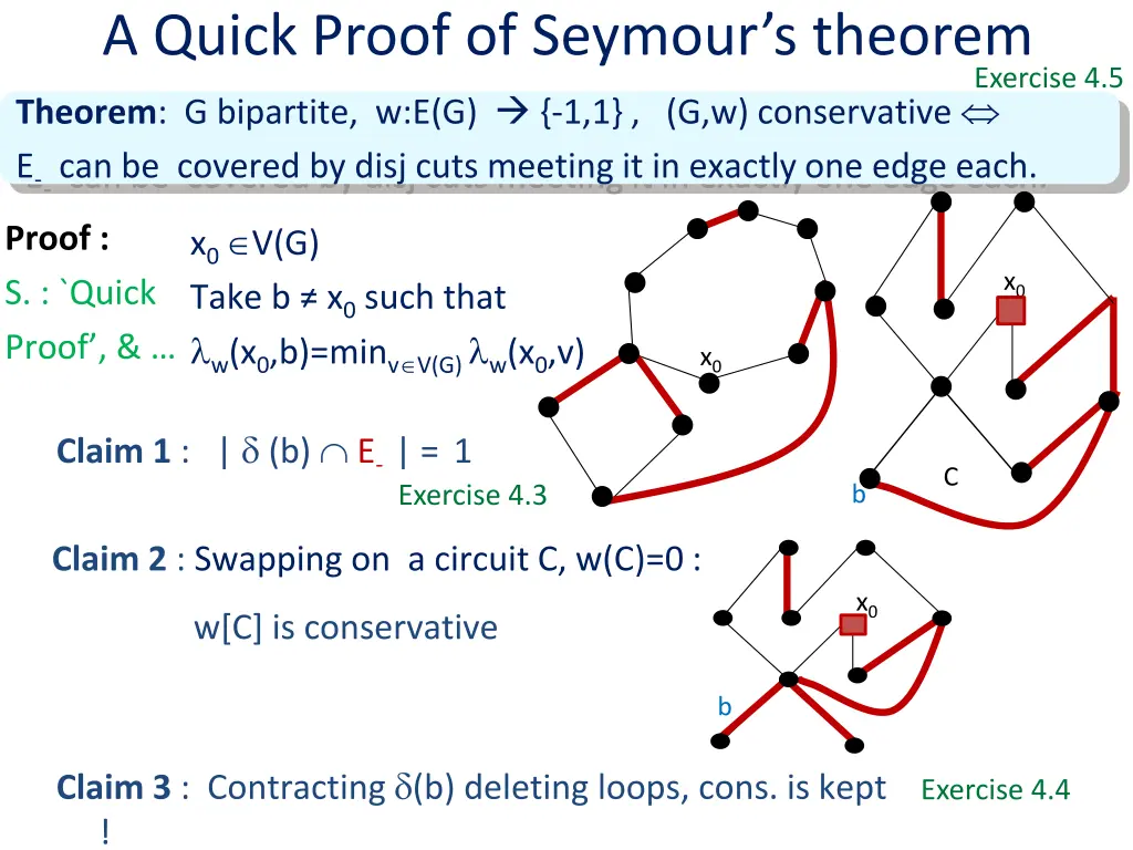 a quick proof of seymour s theorem theorem