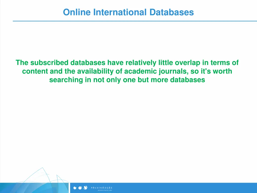 online international databases 6
