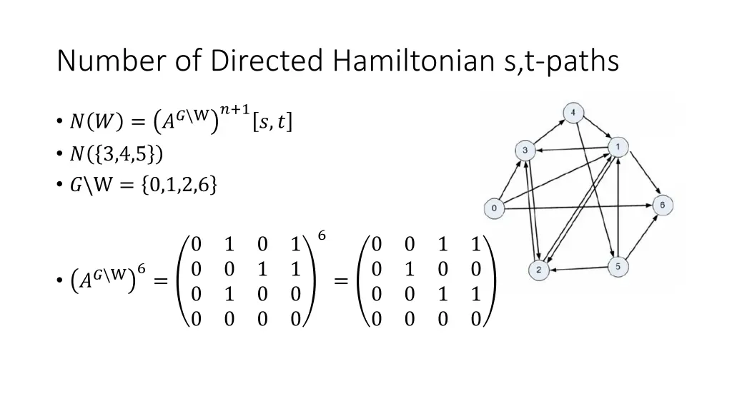 number of directed hamiltonian s t paths 3