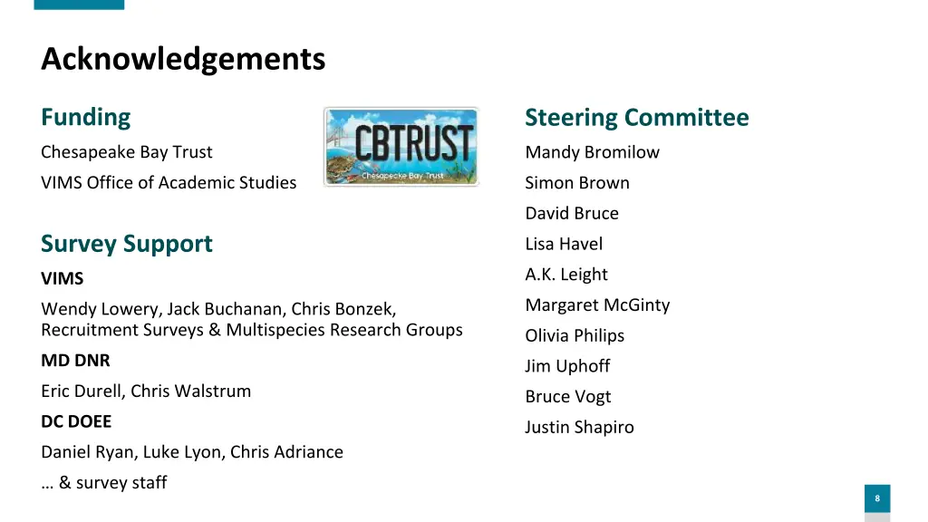 acknowledgements