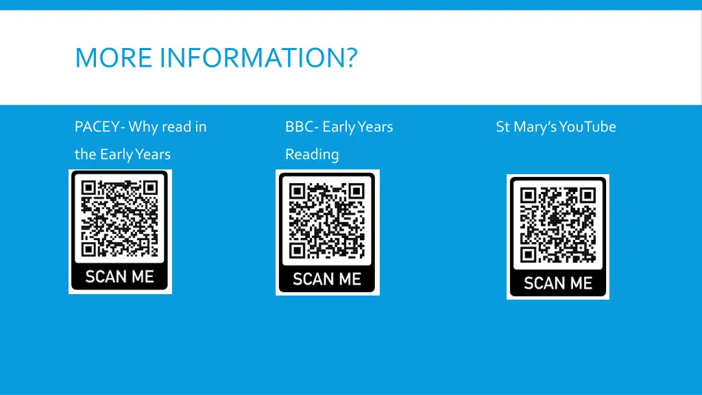 more information