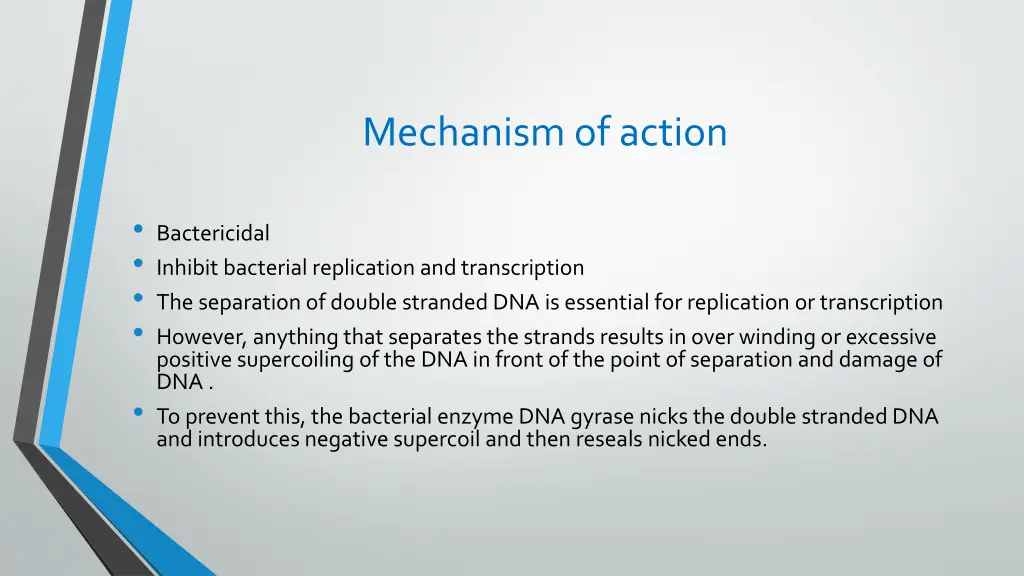 mechanism of action