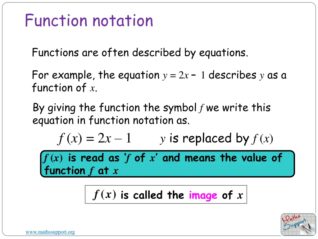 function notation