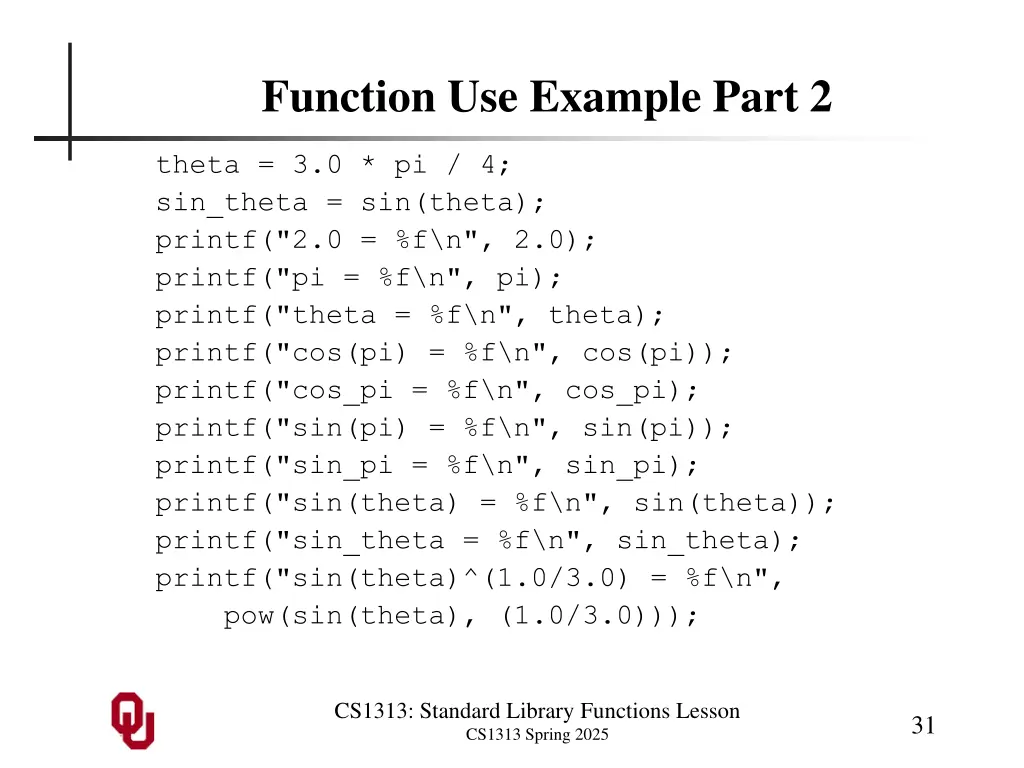 function use example part 2