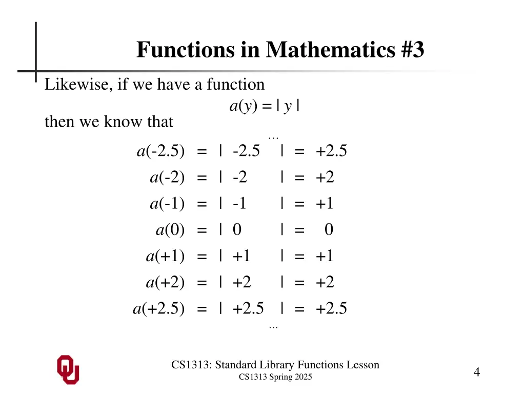 functions in mathematics 3